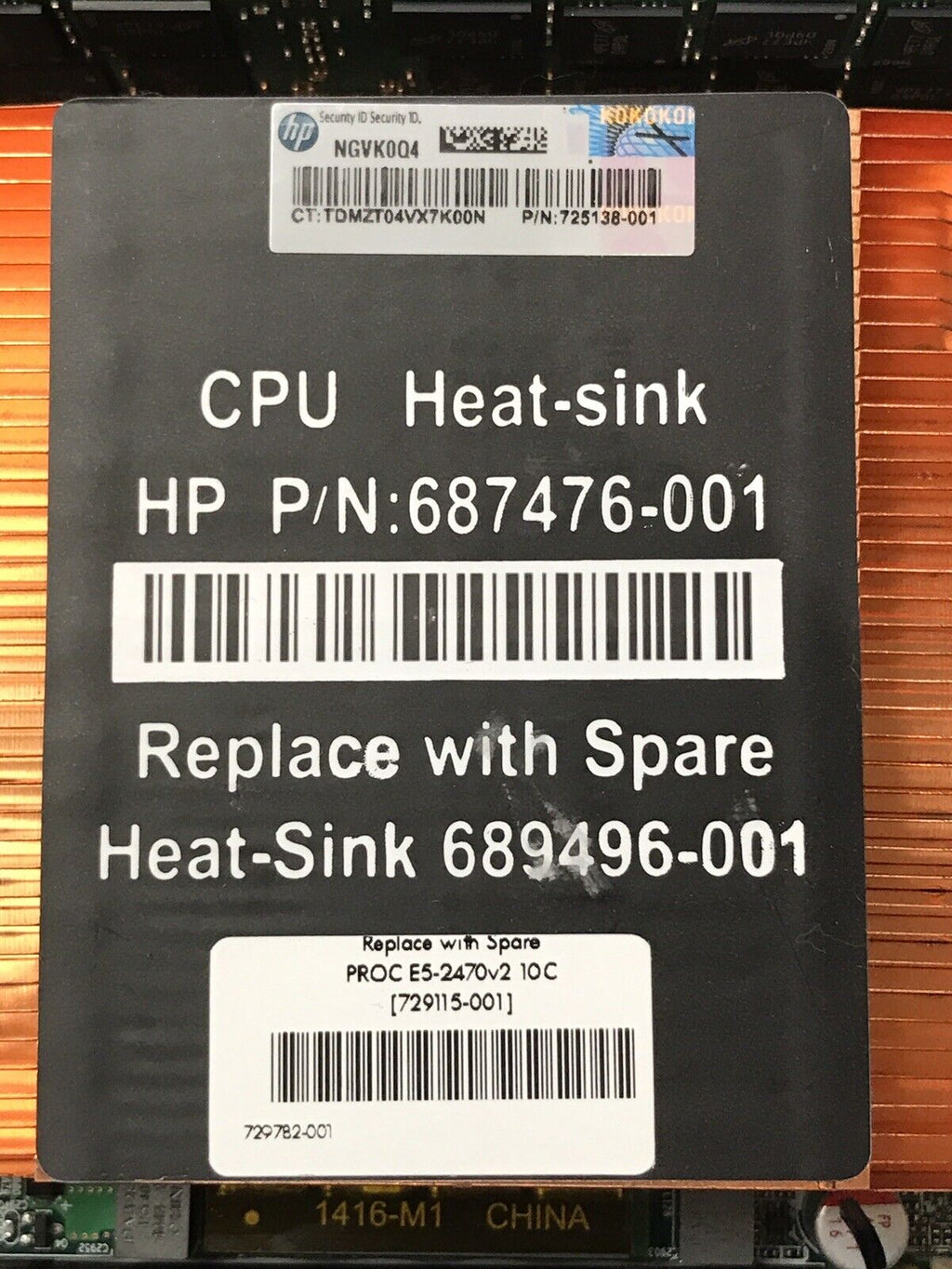 HP 663600-B23 SL4540 G8 3x15 6x E5-2470V2 576GB 6x 500GB 45x 2TB SAS 7.2K Rails 4xPSU 3x IO.