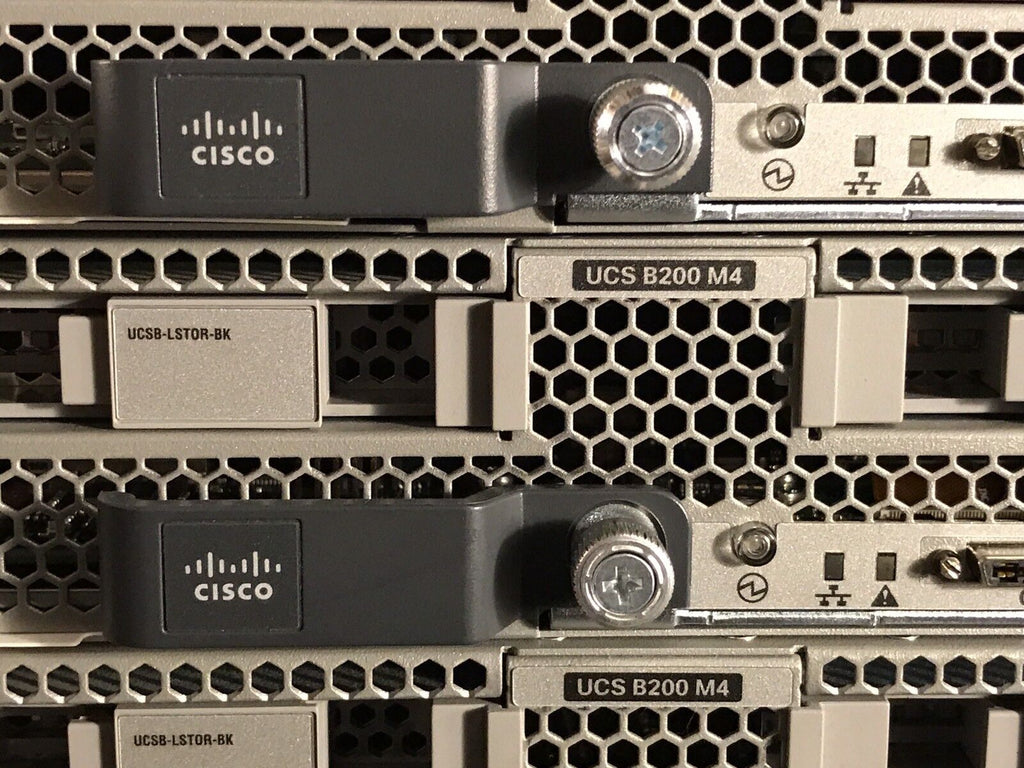 Cisco B200 M4 Two E5-2660V3 16GB RAM Blade Server 2x SFF VIC1240 UCS-MR-1X162RU.