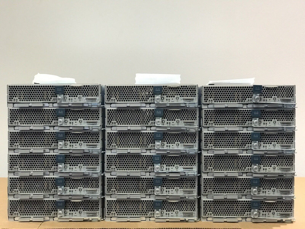 Cisco B230 M2 Two E7-2870 10 Core Blade Server 2x Tray 192GB RAM M81KR 800-34943.