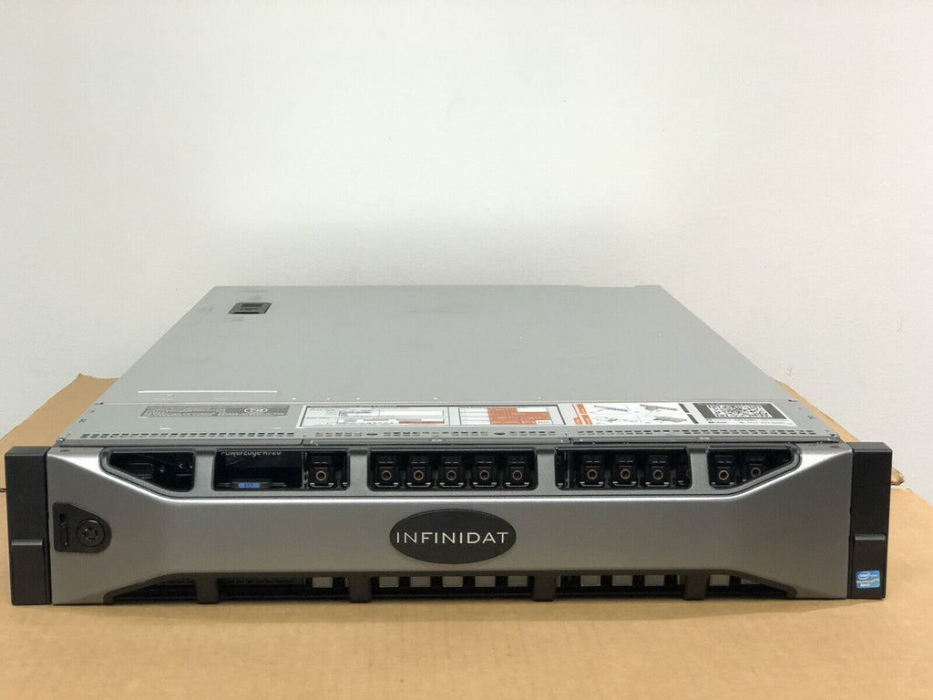 Dell OEMR R720 16 Bay 2x E5-2690V2 3GHz 10C 64GB 2x 960GB SSD 14x 600GB SAS RPS.