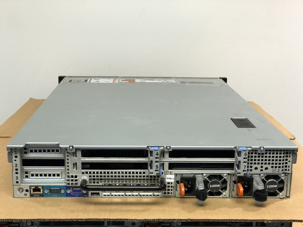 Dell OEMR R720 16 Bay 2x E5-2690V2 3GHz 10C 64GB 2x 960GB SSD 14x 600GB SAS RPS.
