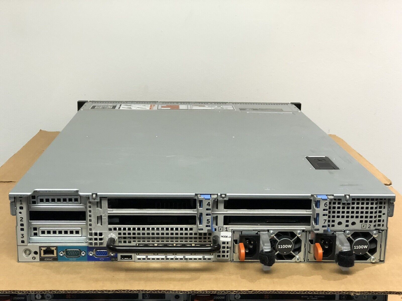 Dell OEMR R720 16 Bay 2x E5-2690V2 3GHz 10C 64GB 2x 960GB SSD 14x 600GB SAS RPS.