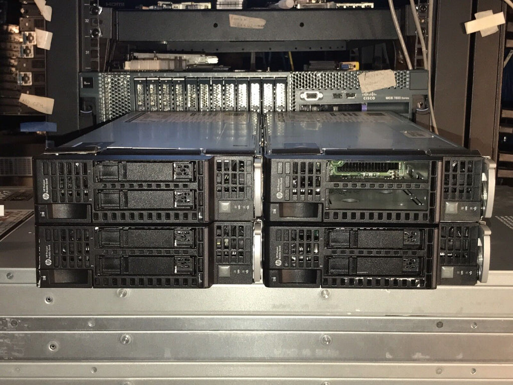 HP ProLiant BL460c G8 Two Xeon E5-2660V2 128GB RAM No HDD 530 554 560FLB P220i.