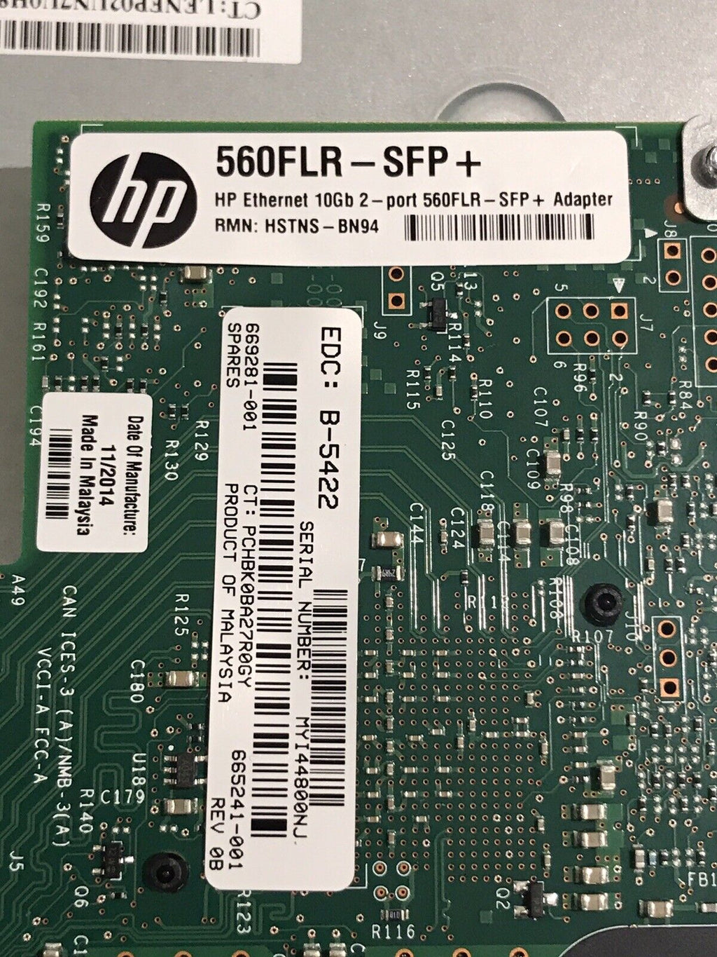 HP SL230s G8 Two Xeon E5-2660 256GB 4x SFF 2x 200GB SSD 560FLR FBWC 10GbE 8Gb FC.