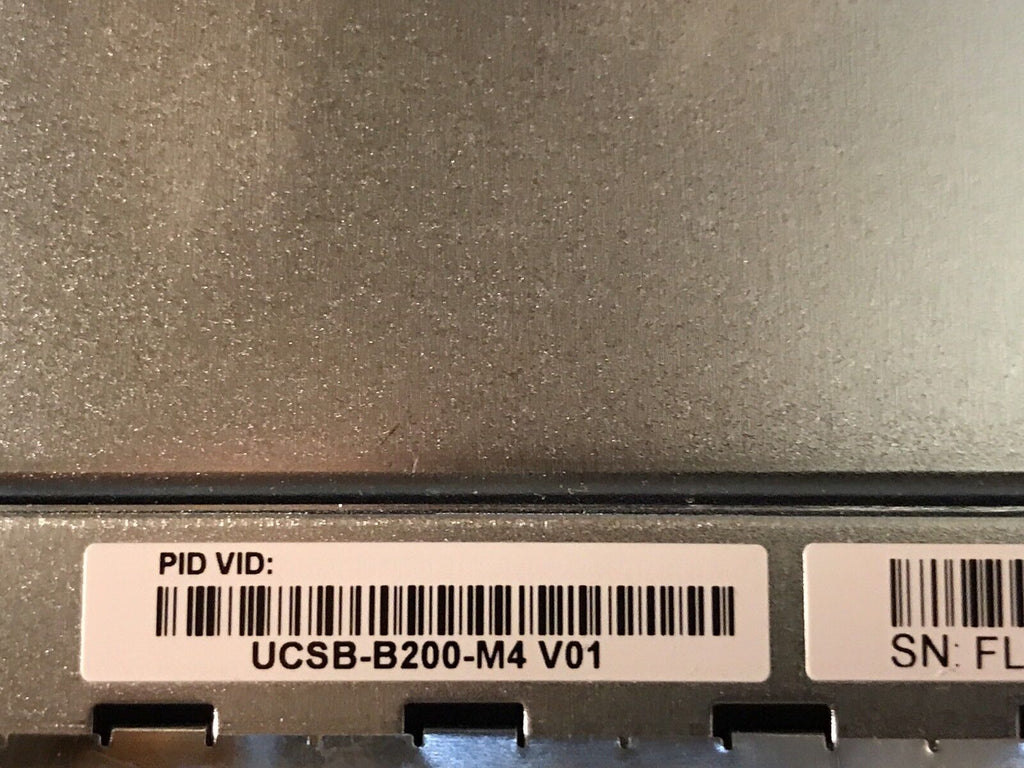 Cisco B200 M4 Two E5-2670V3 24 Core 1024GB Ram Blade Server 2x SFF VIC1340 1TB.