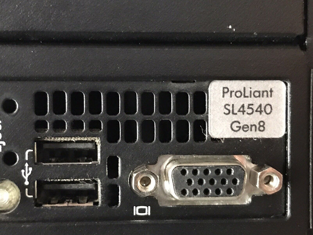 HP 663600-B23 SL4540 G8 3x Nodes 6x E5-2470V2 3x 192GB 6x 500GB 45x 2TB SAS Rails 93TB.