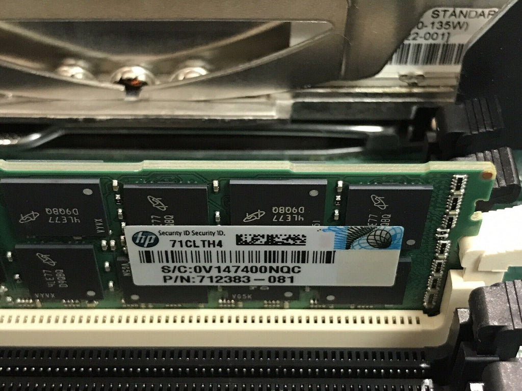 HP DL380p G8 2x E5-2650v2 8-core 64GB 8 bay SFF 2x 750W PSU P420i 2GB NIC iLO Adv
