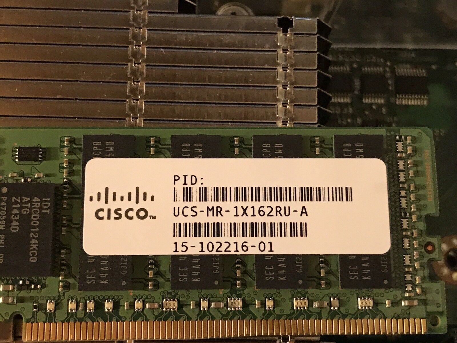 Cisco B200 M4 Two E5-2660V3 256GB Blade Server VIC1240 16x UCS-MR-1X162RU-A.