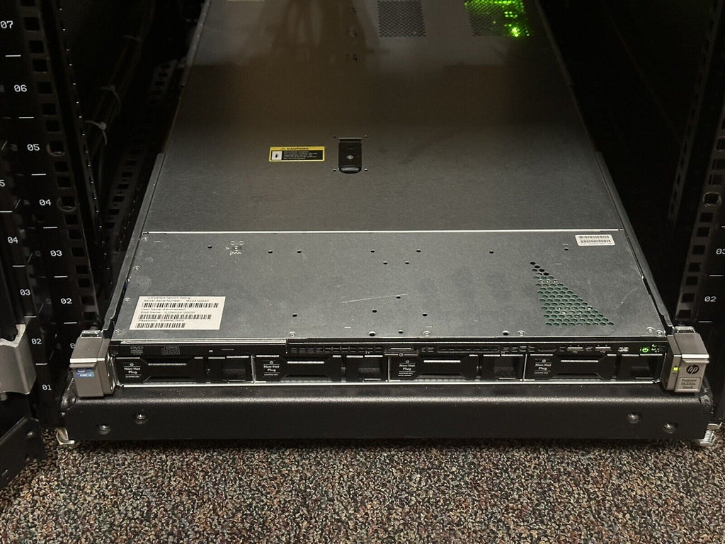 HPE 3PAR StoreServ 7400 2-Node 96 Drive 57.6TB SAN System 42U Rack PDU 5x M6710.