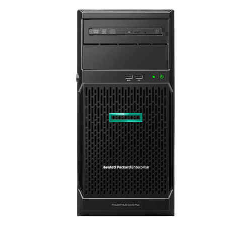 HPE P44719-001 ProLiant ML30 Gen10+Plus Xeon E-2314 2.80GHz 16GB RAM 1TB SATA HDD 4LFF-NHP (Non Hot Plug) 350W PSU.