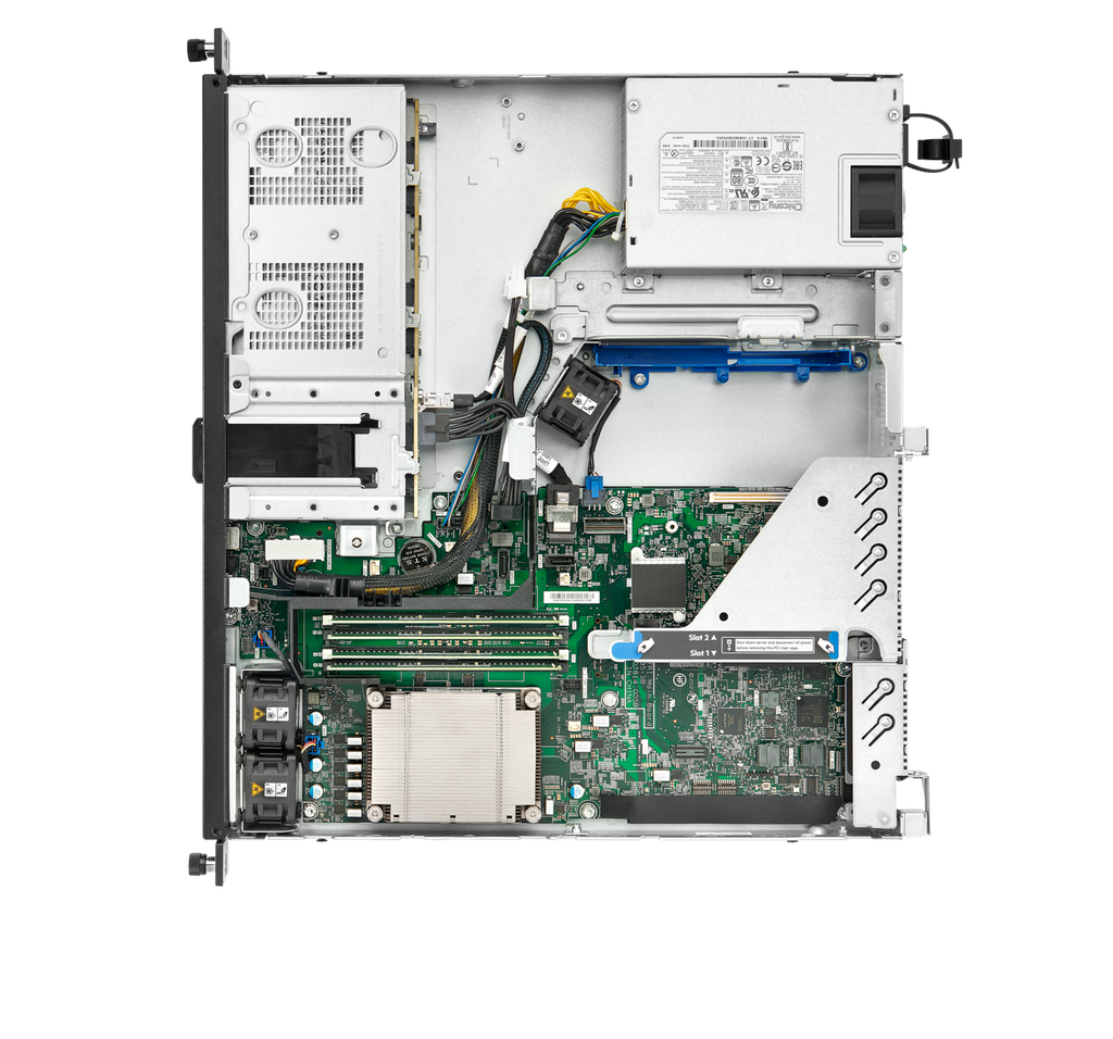HPE P44114-B21 ProLiant DL20 Gen10 Plus 1U Server Xeon E-2314 2.80GHz 16GB RAM 4SFF 500W