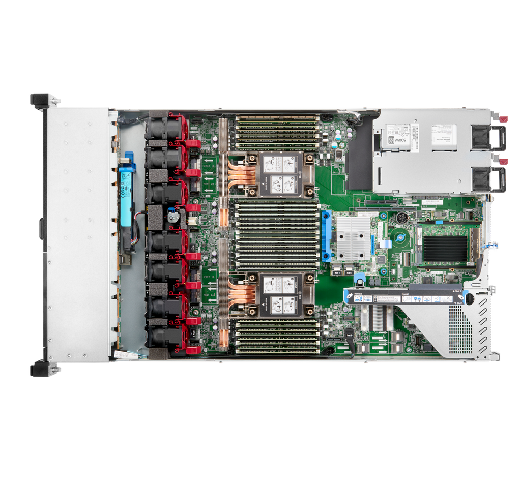 HPE DL360 Gen10+ Plus Xeon 4309Y 32GB RAM 8xSFF MR416i-p 800W PSU SATA/SAS/NVMe.