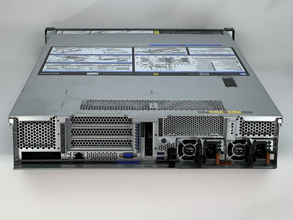 Lenovo ThinkSystem SR650 Server 8x SFF 2x Xeon Gold 6244 16C 48GB 930-8i 1100W