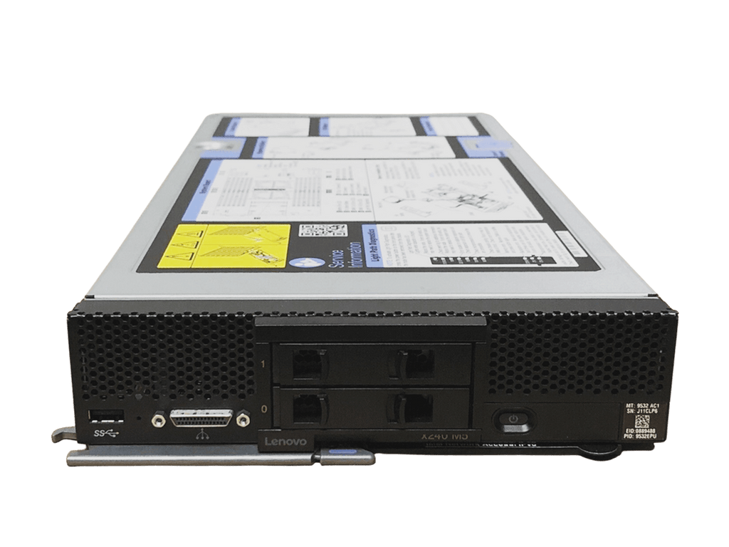Lenovo Flex System x240 M5 Compute Node 2x Xeon E5-2697 v4 18-core 2.3GHz 768GB Memory 2x SFF