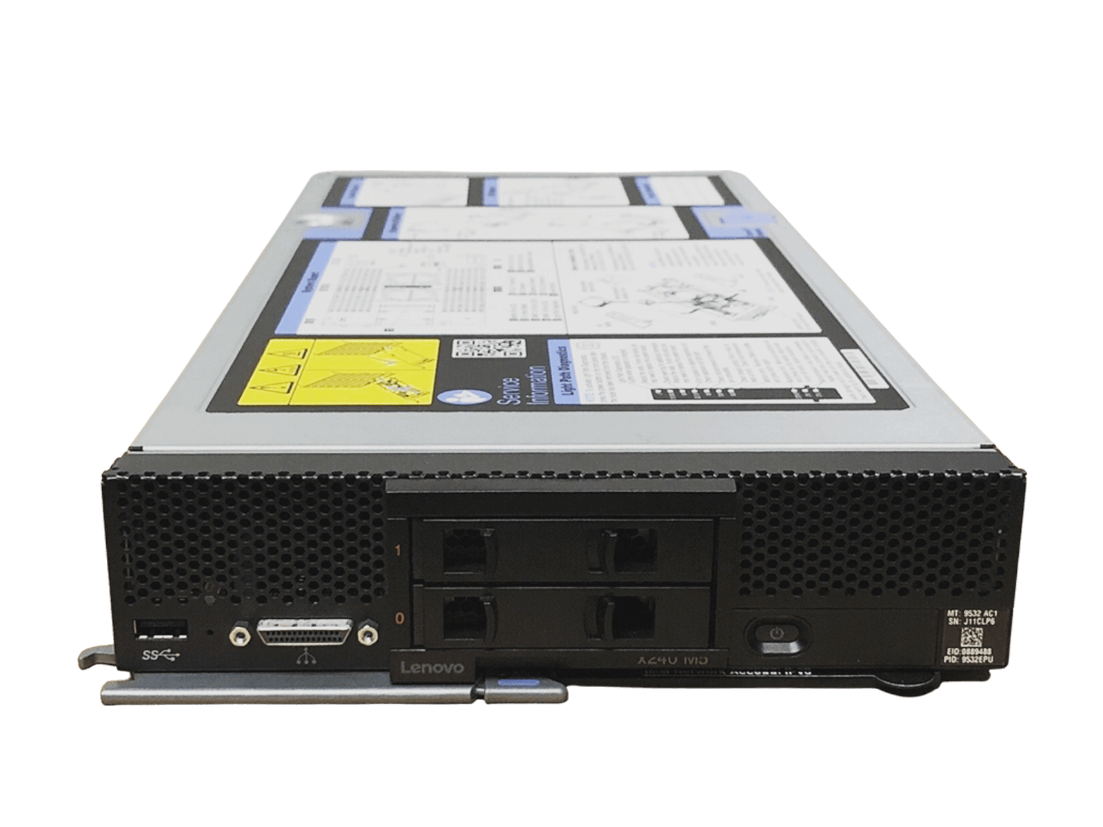 Lenovo Flex System x240 M5 Compute Node 2x Xeon E5-2697 v4 18-core 2.3GHz 768GB Memory 2x SFF