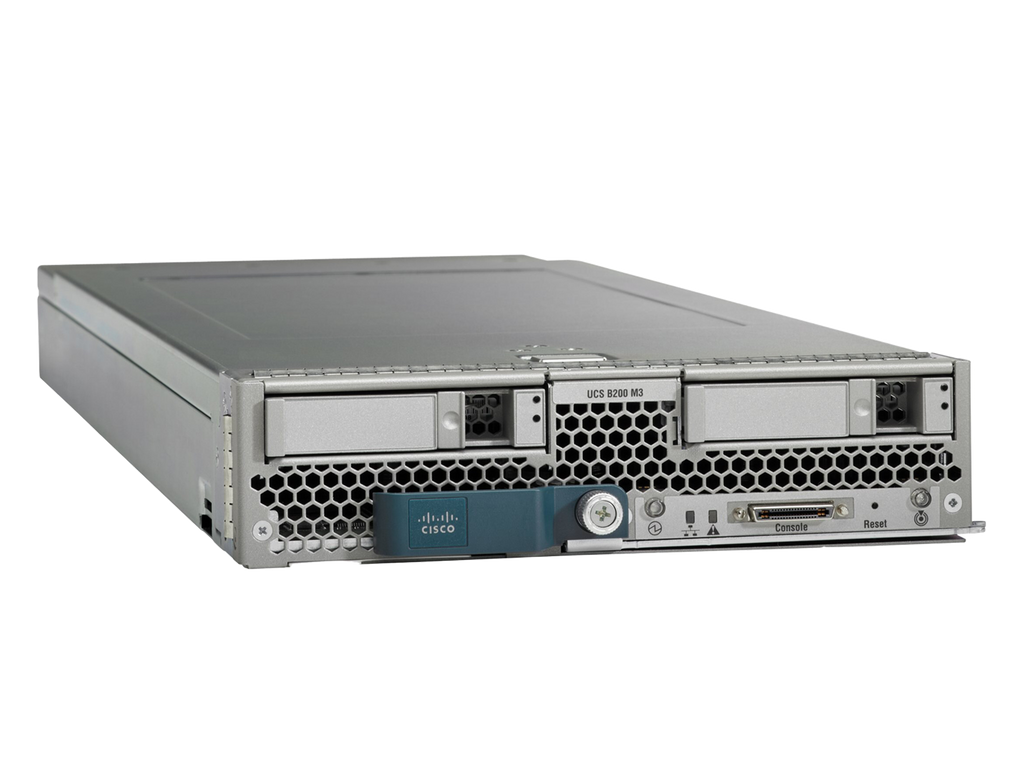 Cisco B200 M3 Dual E5-2670V2 2.50GHz 8x16GB=128GB 1866MHz Blade Server 2x 300GB.