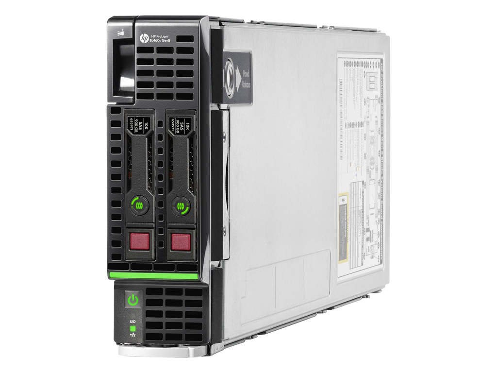 HP ProLiant BL460c Gen8 Blade Server 2x E5-2670  64GB RAM no HDD 530FLB P220i