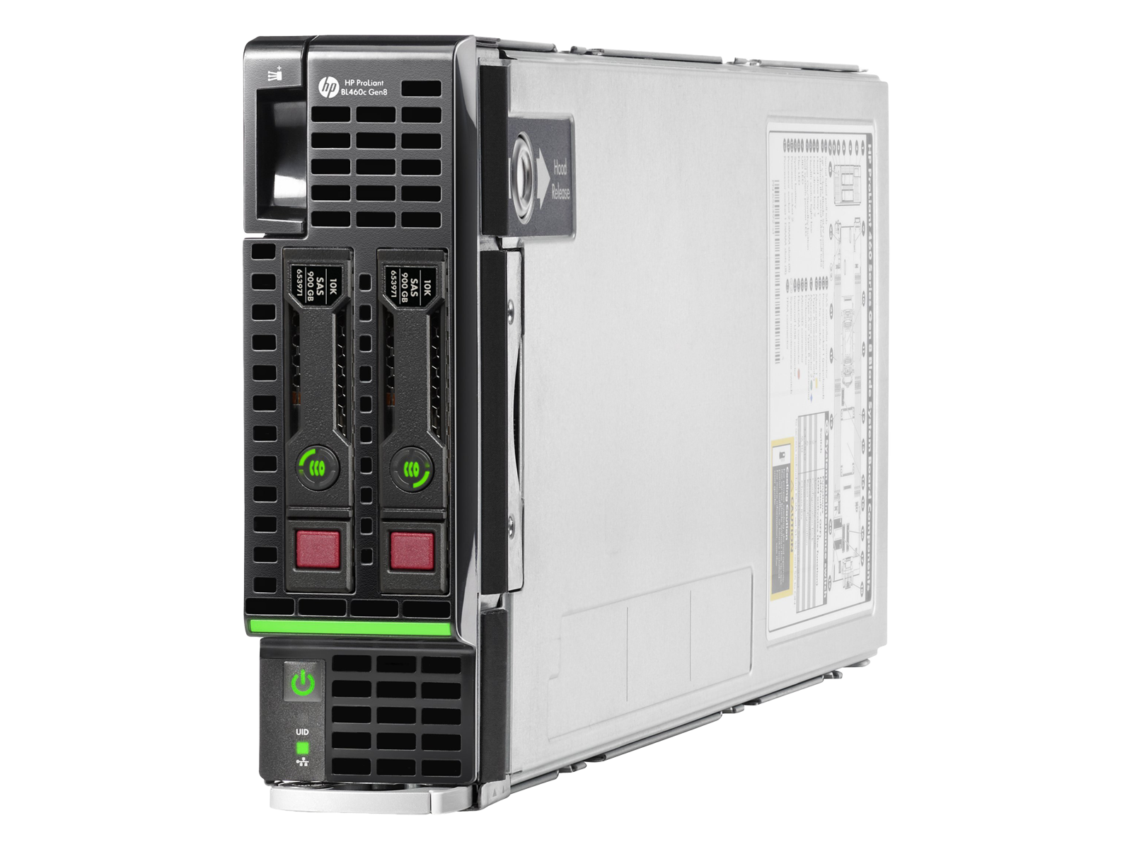 HP ProLiant BL460c Gen8 Blade Server 2x E5-2670  64GB RAM no HDD 530FLB P220i