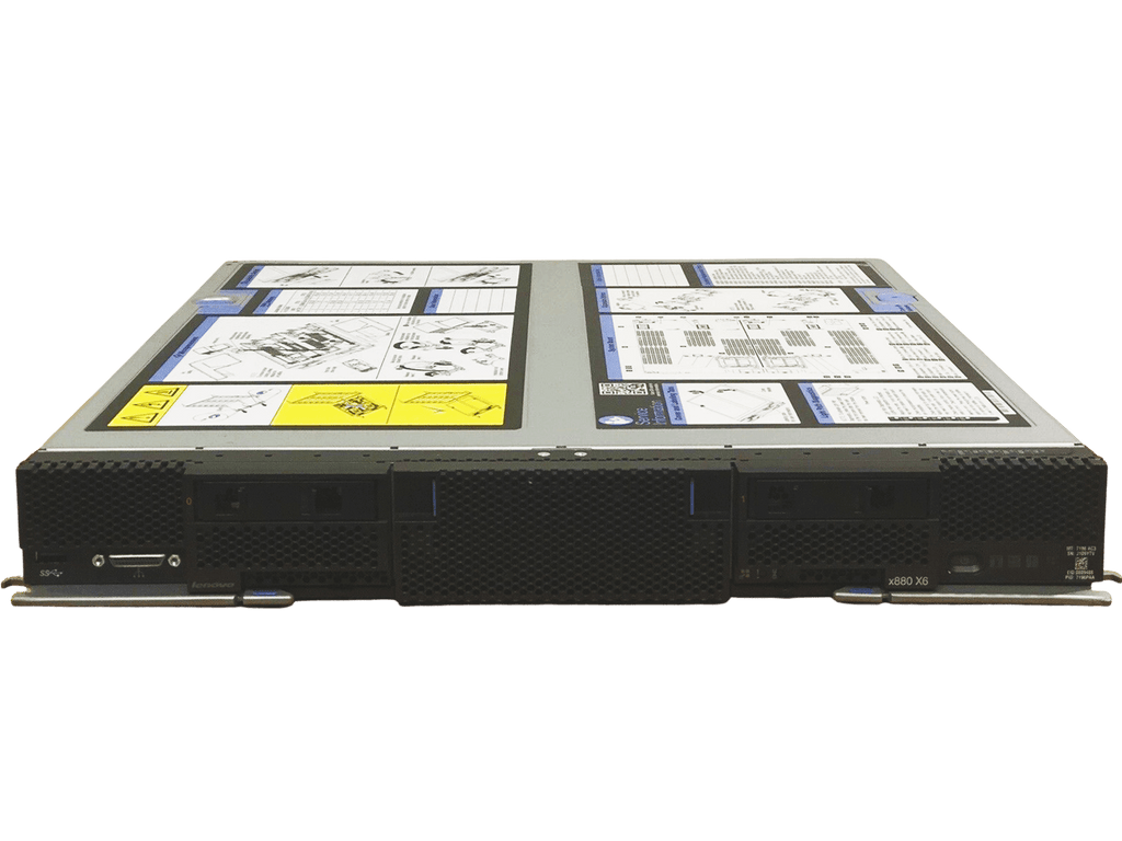Lenovo FlexSystem x880 X6 Server Two E7-8867V3 2.5GHz 32 Core 512GB 2x SFF 7196-AC3.