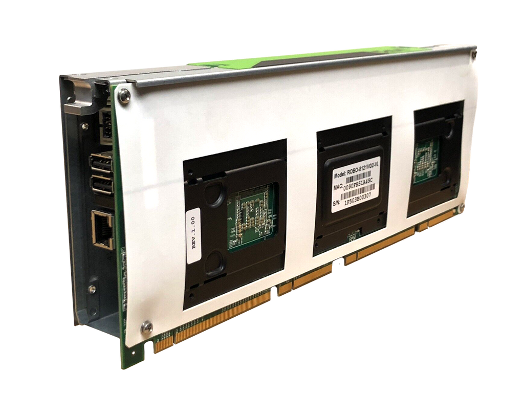 Portwell ROBO-8121VG2 2x Xeon E5-2450V2 NO RAM ECC DDR3 180GB SSD PICMG 1.3.