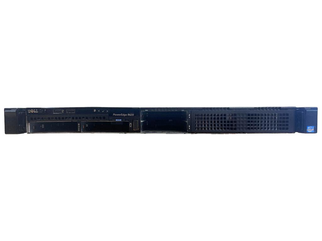 Dell PowerEdge R620 Server 2x E5-2690v2 10C 256GB H710P 4x 1GbE 2x 750W Bezel.