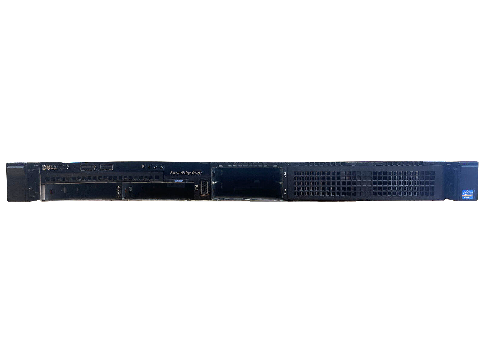 Dell PowerEdge R620 Server 2x E5-2690v2 10C 256GB H710P 4x 1GbE 2x 750W Bezel.