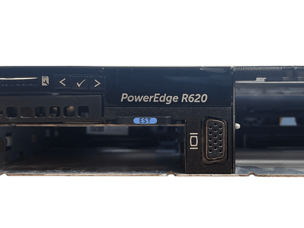Dell PowerEdge R620 Server 2x E5-2690v2 10C 256GB H710P 4x 1GbE 2x 750W Bezel.