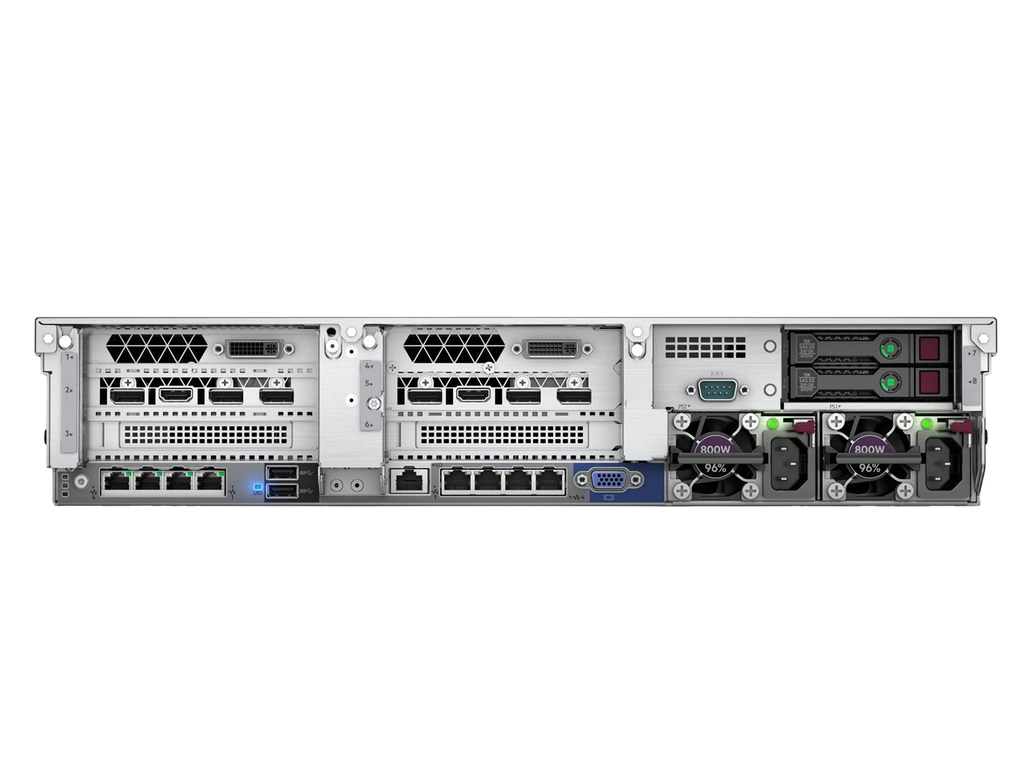 HPE ProLiant P16695-B21 DL385 Gen10 8C EPYC 7262 16GB RAM 24x SFF 800W PSU P408i-A BBU Rail.