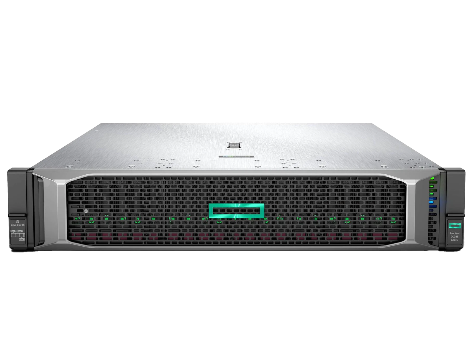 HPE P55252-B21 DL385 Gen10 Plus v2 1x Epyc 7313 16-core 32GB RAM 8xSFF MR416i-a 800W
