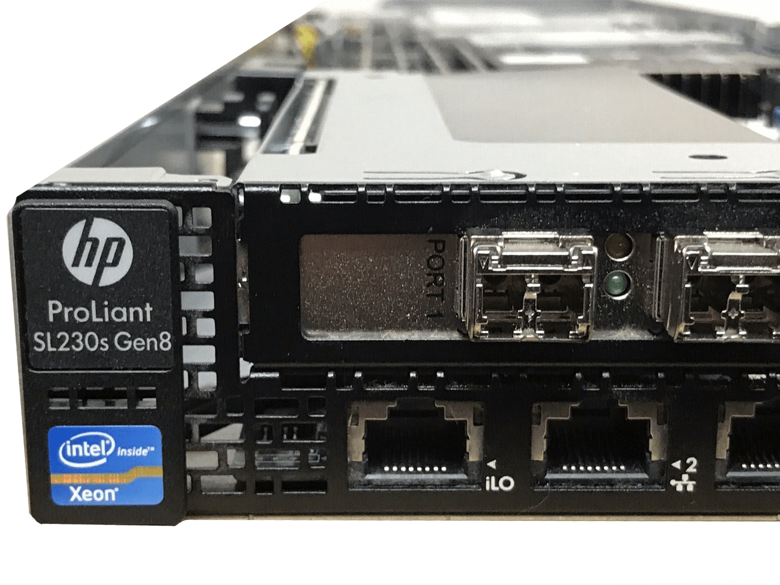HP SL230s G8 Two E5-2650V2 128GB 14900R 4x SFF 2x S3700 200GB SSD 560FLR FBWC.