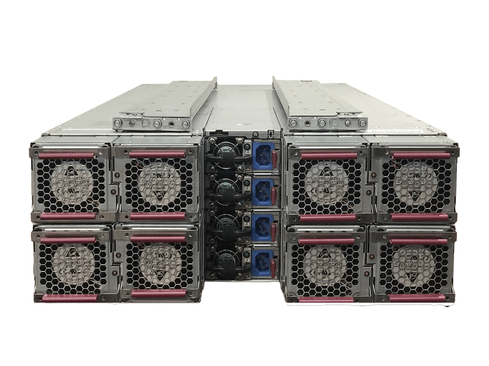 HP ProLiant S6500 8x SL230s 16x E5-2650V2 1024GB 16x 200GB SSD 10Gb NIC 8Gb FC.
