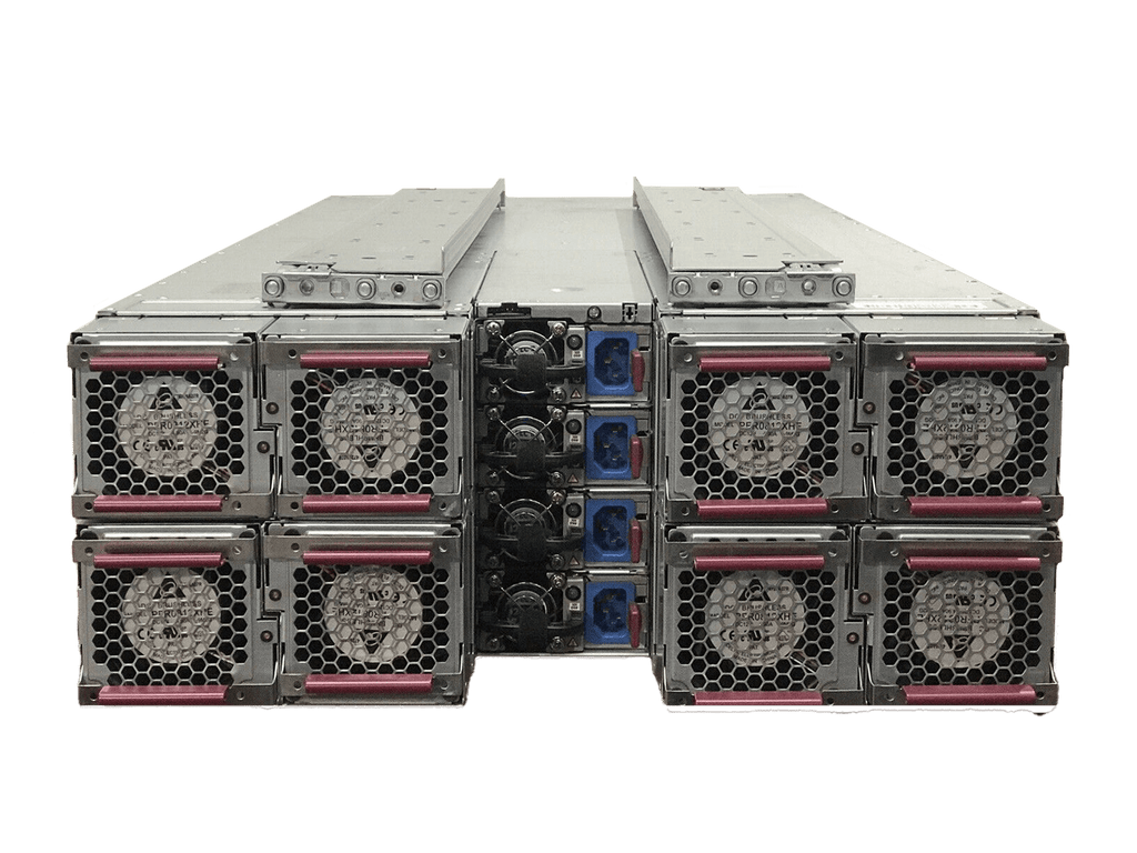 HP ProLiant S6500 8x SL230s 16x E5-2650V2 1024GB 16x Intel 200GB SSD Rails.