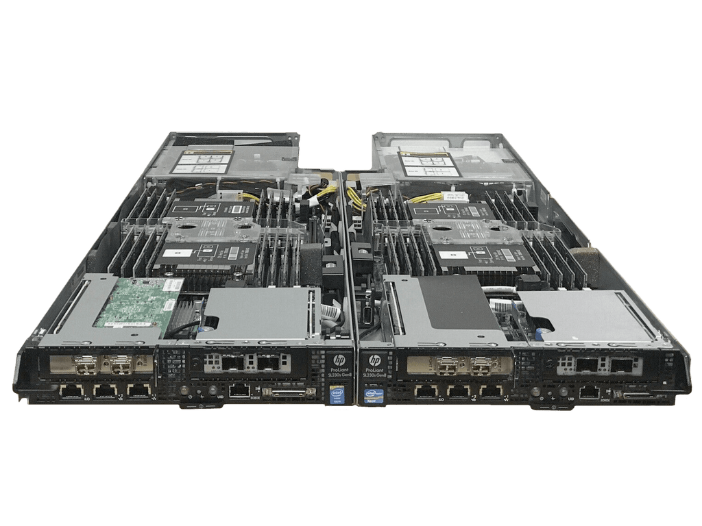 HP ProLiant S6500 8x SL230s 16x E5-2650V2 8x 64GB 512GB No SFF Drives Rails PSU.