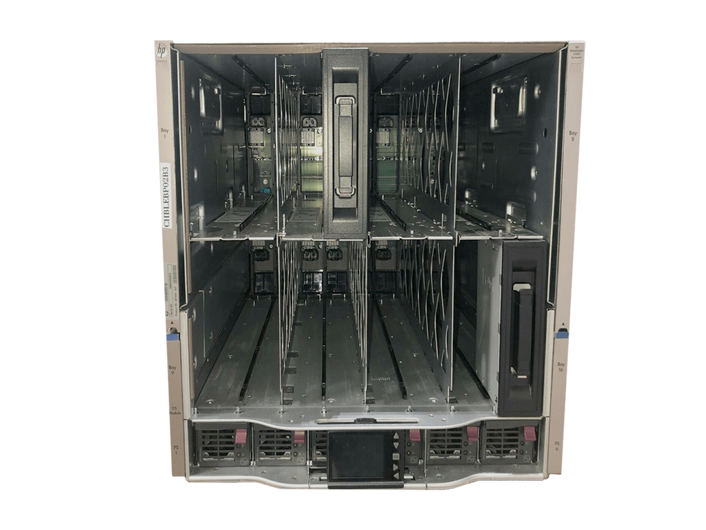 HP BladeSystem C7000 G3 Gen3 Platinum Blade Chassis 6x 2450W PSU 10x Fans 2x OA.