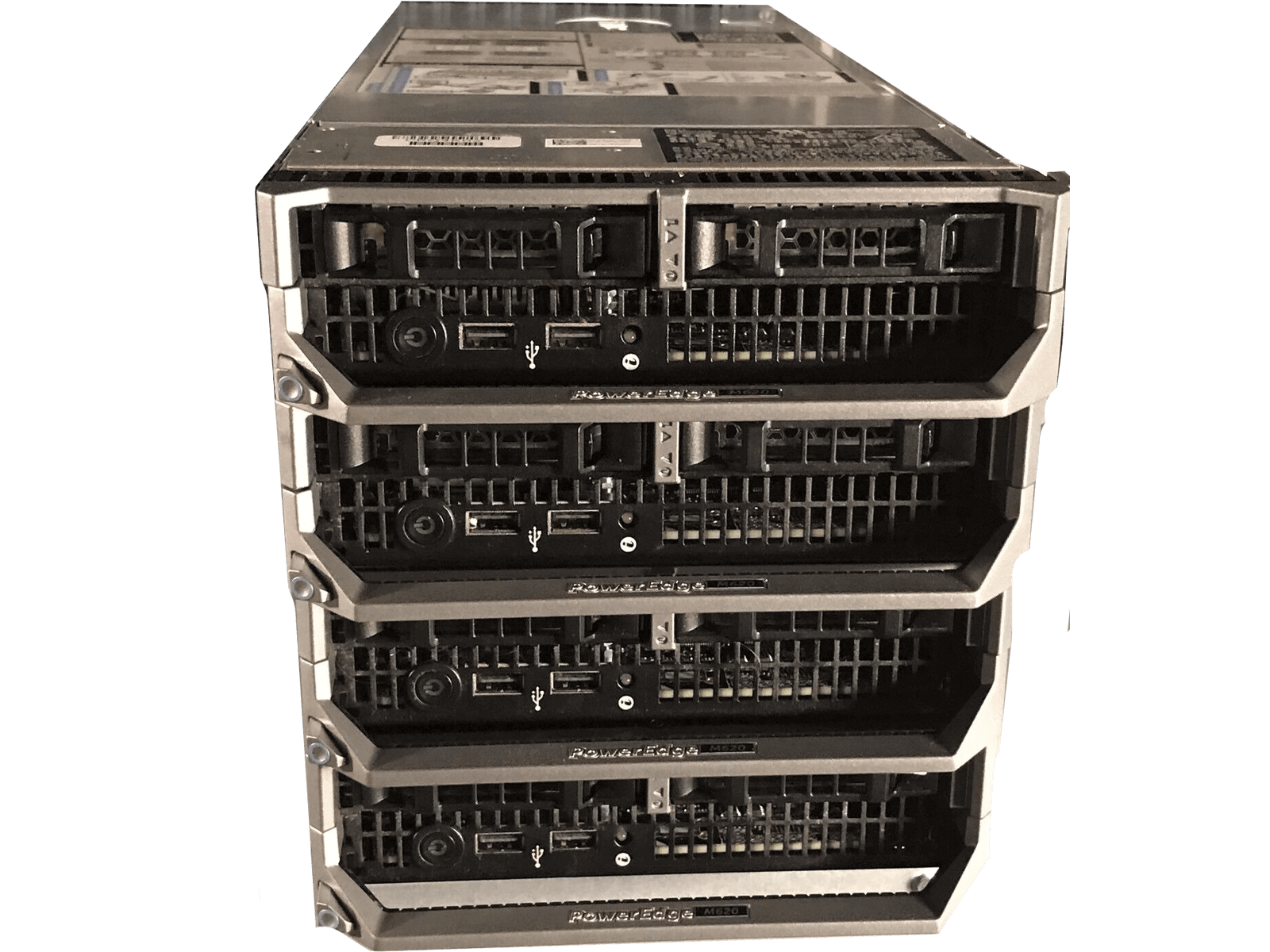 Dell M620 Blade Server Two Xeon E5-2667 256GB RAM 10Gb bNDC CTO 2x Trays H310.