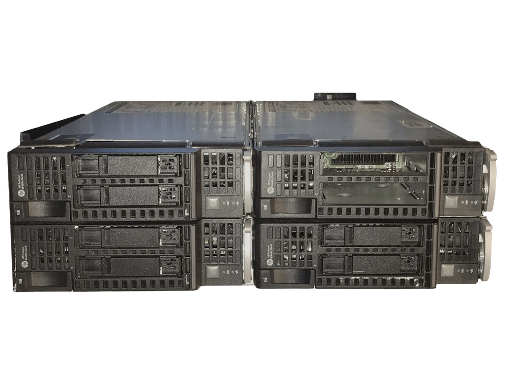 HP ProLiant BL460c Gen8 Blade Server 2x E5-2630 64GB RAM 530 FLB P220i 512MB FBWC