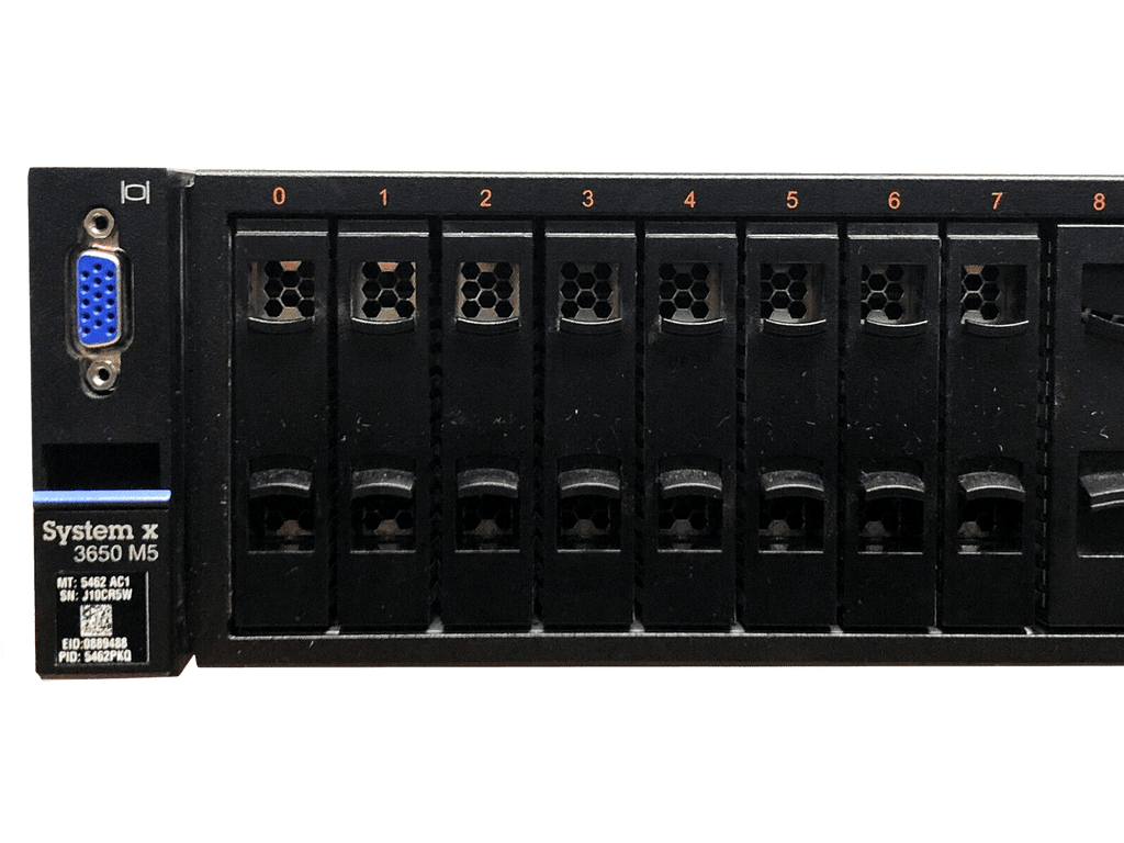 Lenovo x3650 M5 Server 2x E5-2690 v3 12-core 2.6GHz 256GB 8bay SFF 2x 900W M5210