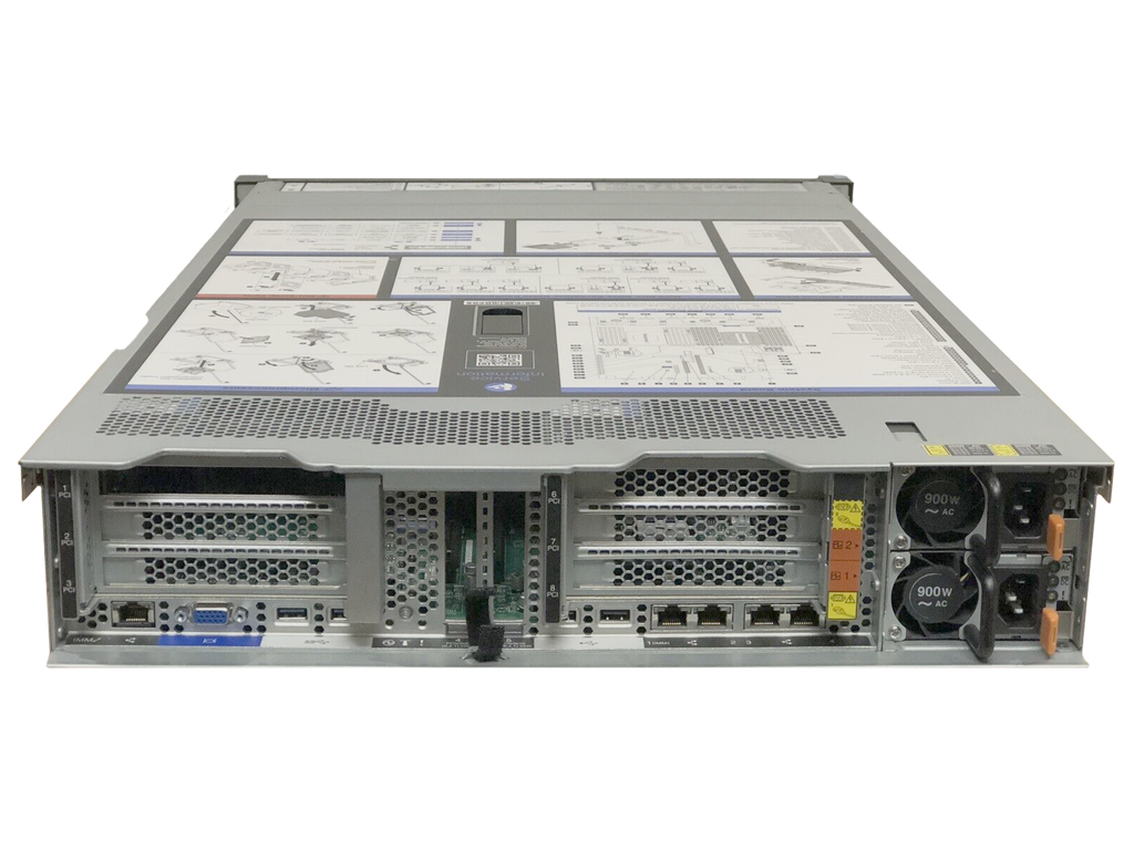 Lenovo x3650 M5 Server 2x E5-2690 v3 12-core 2.6GHz 192GB 8 bay SFF 2x 900W M5210