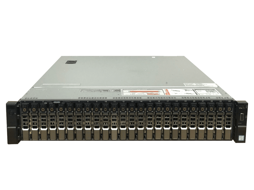 Dell R730xd 2x E5-2697V3 256GB 24x 1.2TB 10K 2x 200GB SAS SSD H730P 1100W 10GbE.