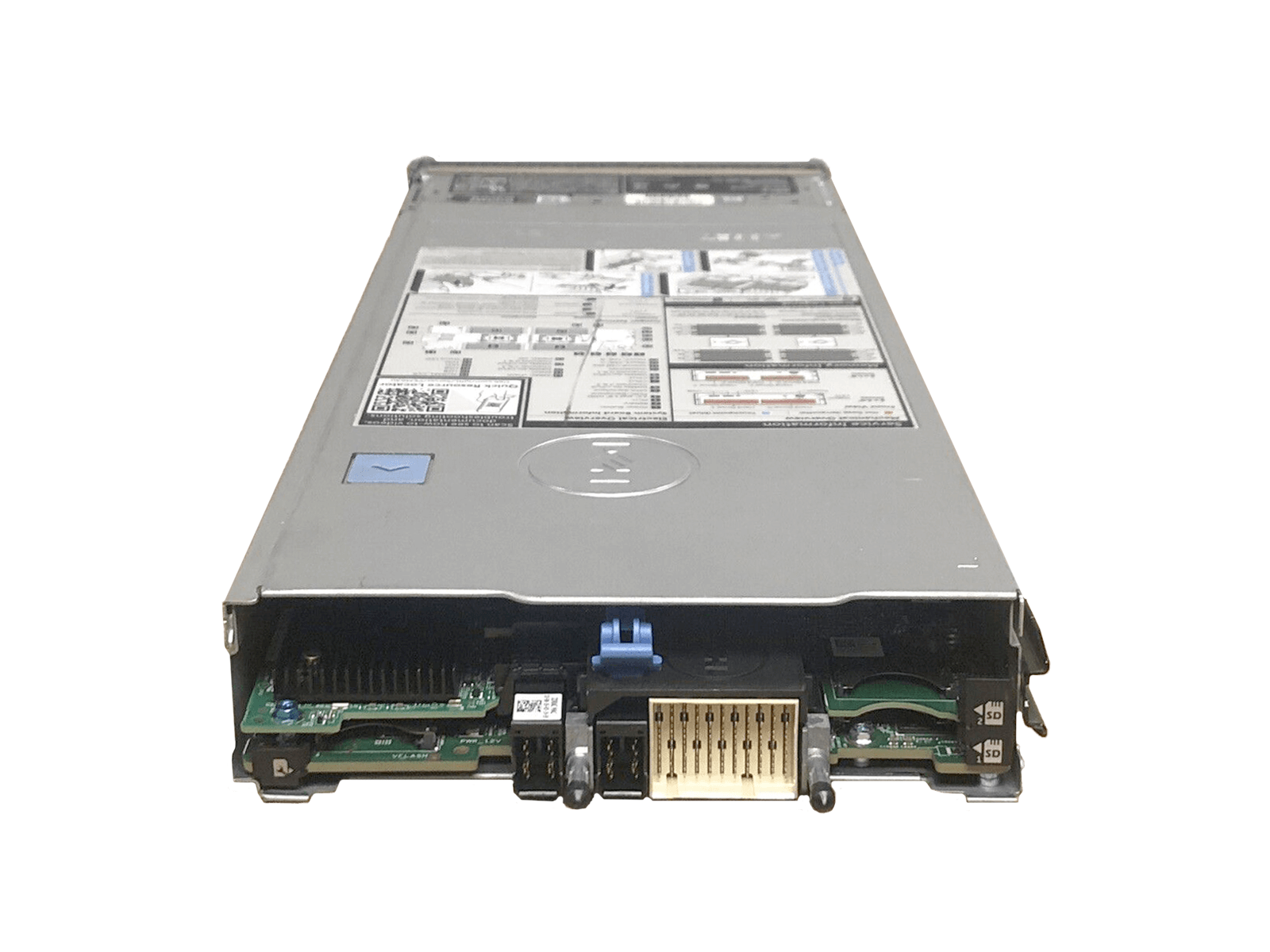 Dell PowerEdge M630 Blade Server Two E5-2640V3 2.6GHz 16C 32GB H730 2x Trays SFF.