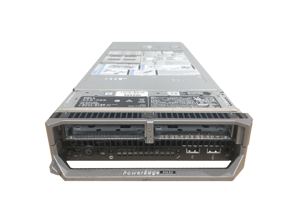 Dell PowerEdge M630 Blade Server Two E5-2660V3 2.6GHz 20C 32GB H730 2x Trays SFF.