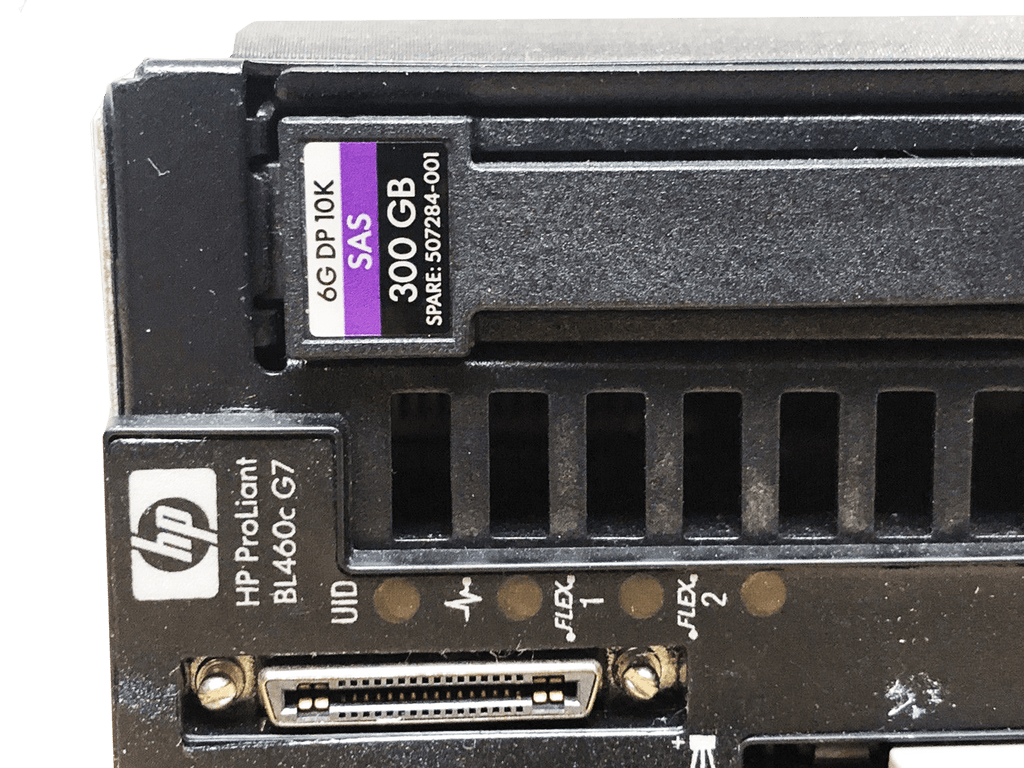 HP Proliant BL460c G7 Blade Server Two 6 Core Xeon X5675 72GB RAM 2x 300GB 10K.