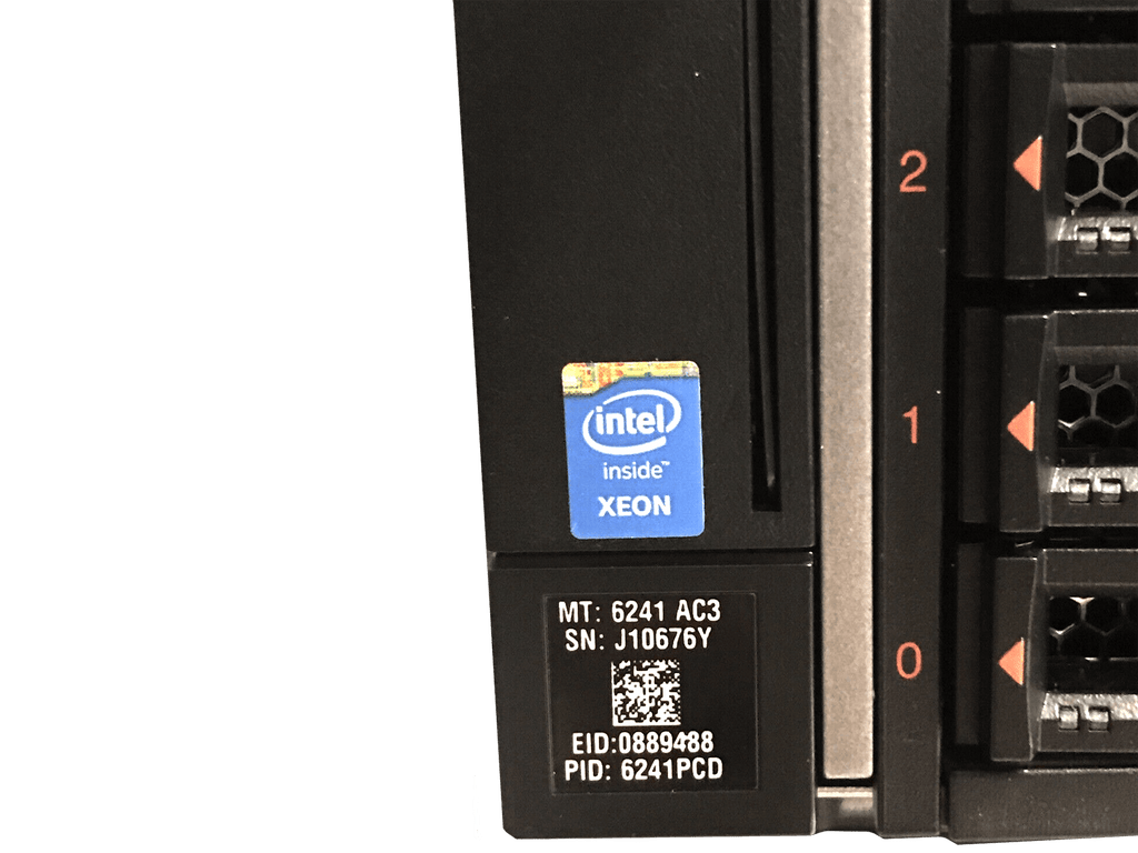 IBM x3850 X6 Server 4x Xeon E7-8880 v2 1024GB DDR3 RAM 3x 300GB 10K 4x 1400W PSU