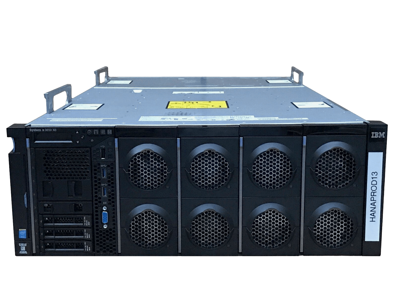 IBM x3850 X6 Server 4x Xeon E7-8893 v3 512GB DDR4 RAM 3x 300GB 15K 4x 1400W PSU