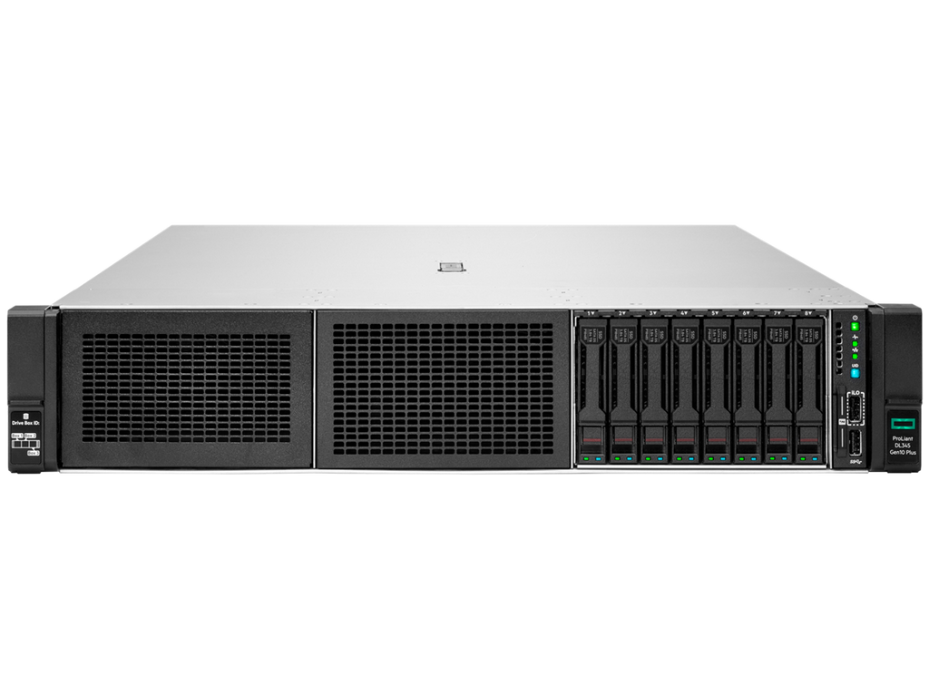 HPE ProLiant P39123-B21 DL385 Gen10 Plus v2 Server EPYC 7513 32GB DDR4 P408i-A 800W 10GbE-T.