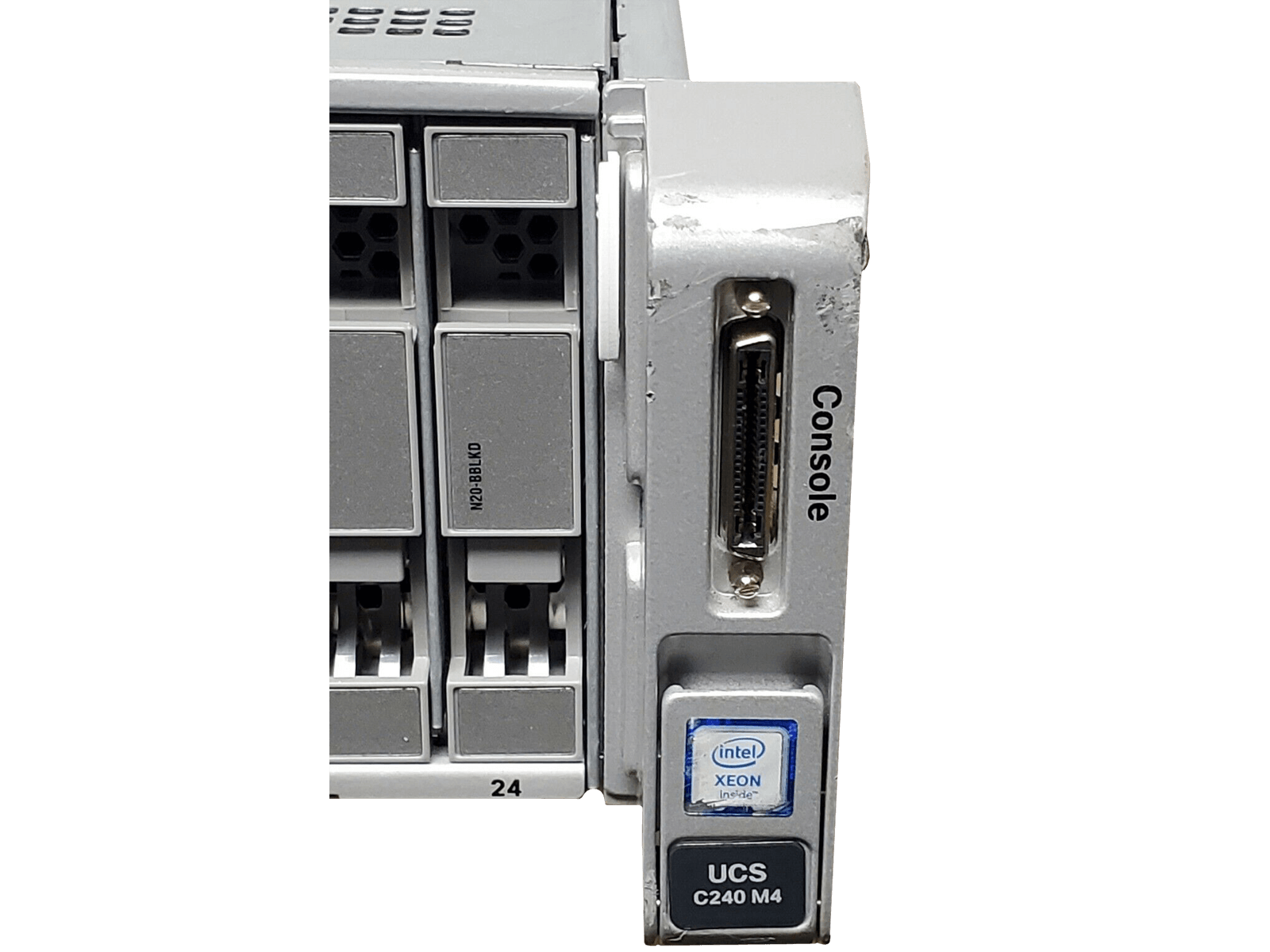 Cisco UCS C240 M4 Server 24-bay SFF 2x E5-2640V3 2.6GHz 8-core 256GB 4x 600GB 20x 1.8TB 10k 2x1400W PSU