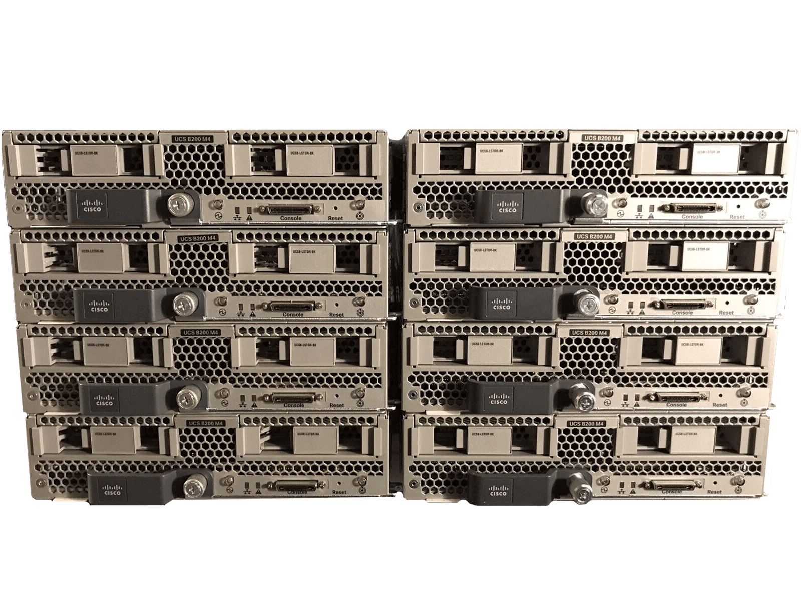 Lot of 8 Cisco B200 M4 Two E5-2660V3 8x256GB Blade Server VIC1240 UCS-MR-1X162RU