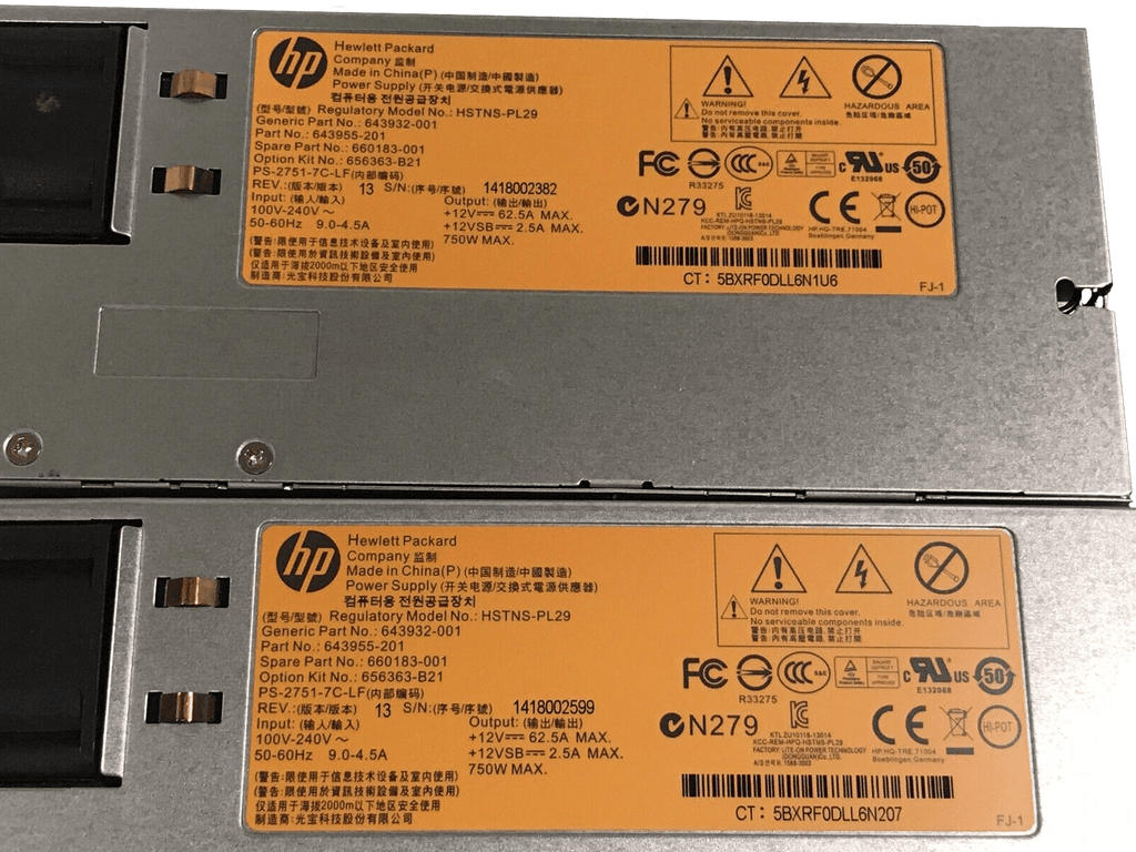 HP DL380p G8 2x E5-2630 6-core 64GB 8 bay SFF 2x 750W PSU P420i 512MB NIC iLO Adv