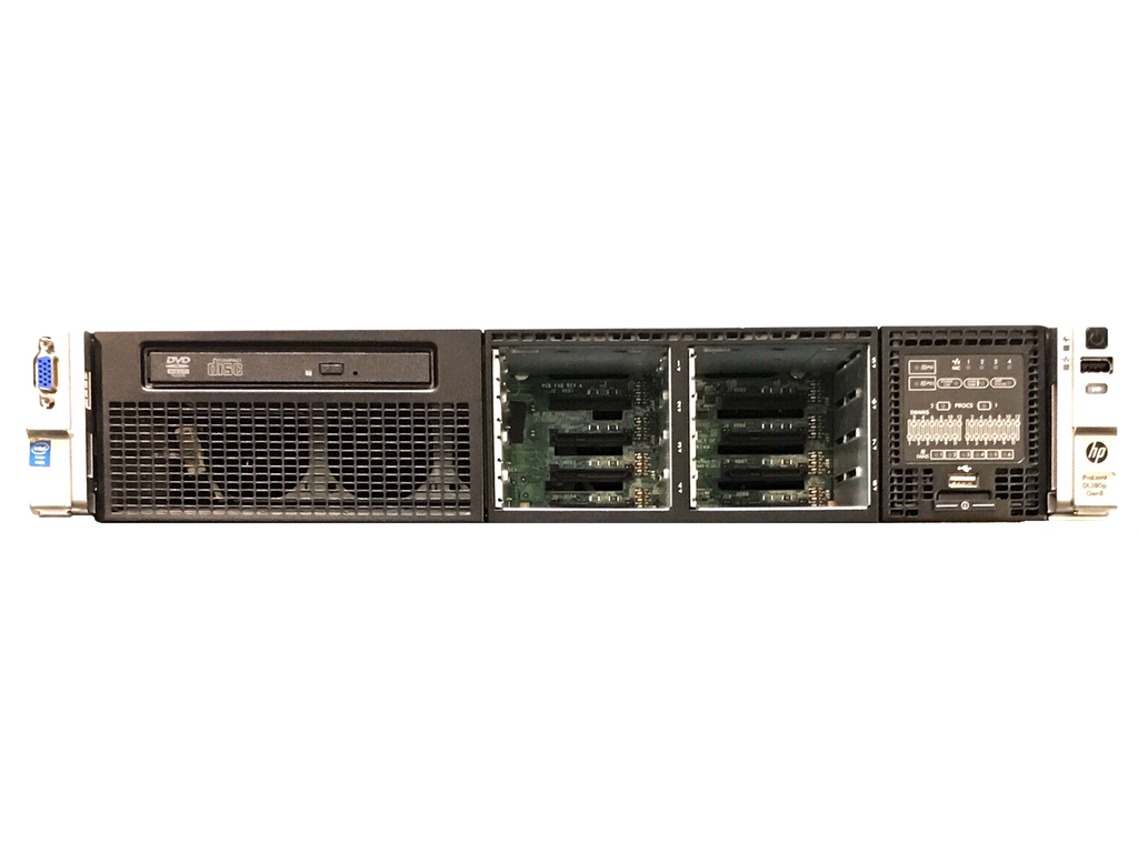 HP DL380p G8 2x E5-2697v2 12-core 256GB 8 bay SFF 2x 750W PSU P420i 2GB NIC iLO Adv