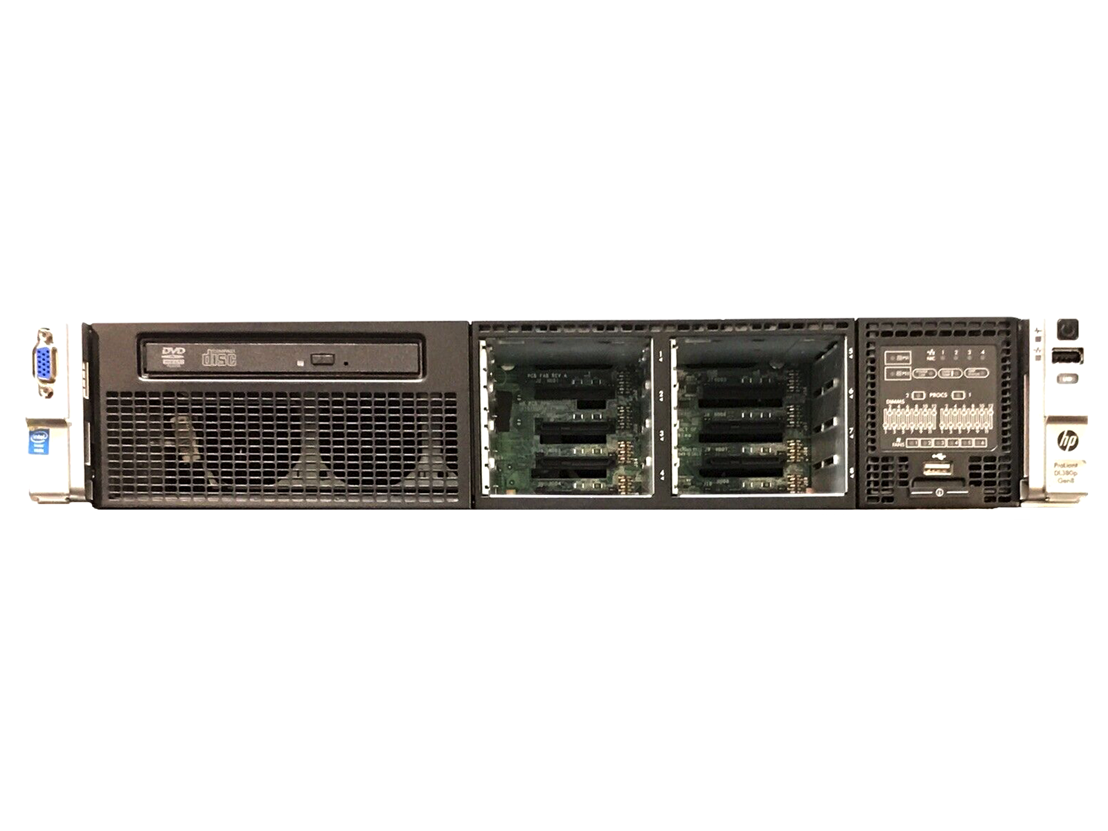 HP DL380p G8 2x E5-2697v2 12-core 256GB 8 bay SFF 2x 750W PSU P420i 2GB NIC iLO Adv